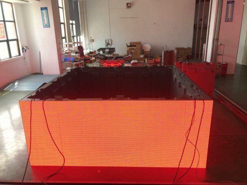 Stadium Cube LED Screen P4/P5/P6 Four Sides Indoor LED Display