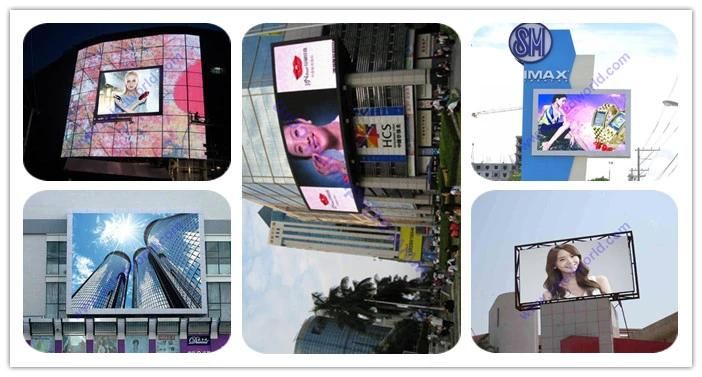 P16 DIP Outdoor High Brightness LED Display Panel for Advertising