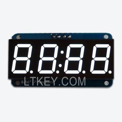 0.56 Inch 4 Digits 7 Segment Clock LED Display with RoHS From Expert Manufacturer