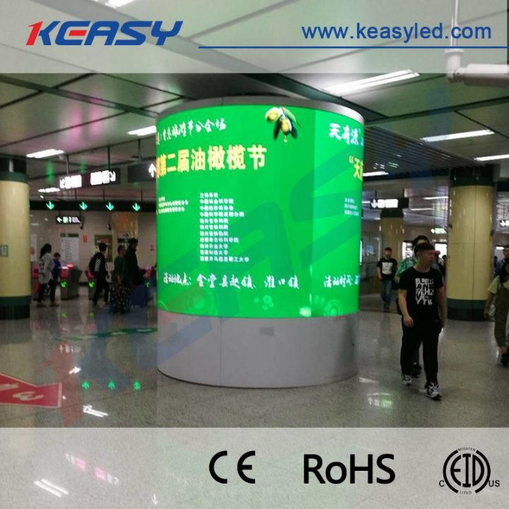 Outdoor Fixed Column P10 LED Screen