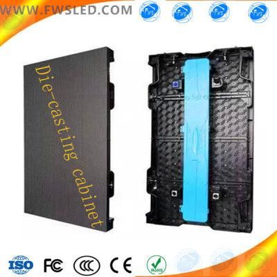 Portable Indoor Full Color LED Video Display / Die-Casting Aluminum Rental LED Screen