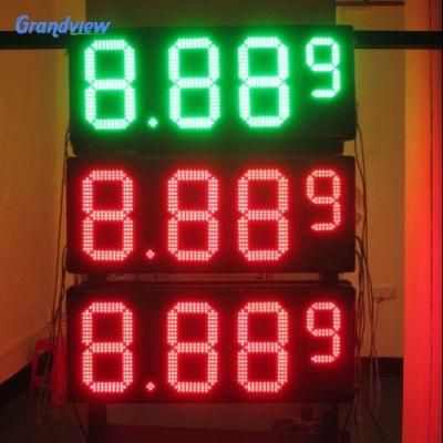 Programmable RGB Color LED Gas Price Sign/Wireless Remote Control LED Price Sign