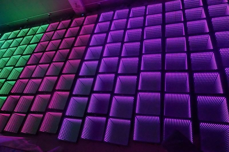 Cheaper Price 3D Mirror LED Dance Floor 500X500mm LED Cabinet