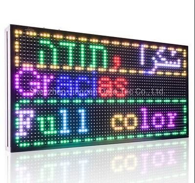 P8 Outdoor Full Color Programmable Scrolling Text LED Display Sign