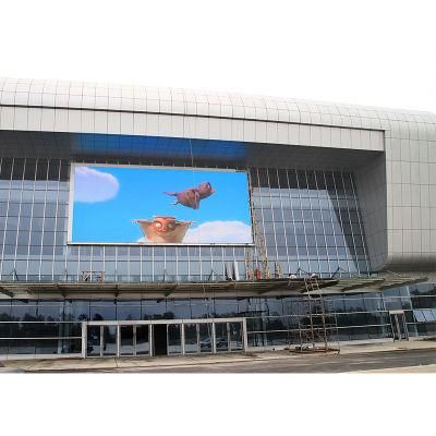 Outdoor Advertising Billboard Full Color P8 Waterproof LED Screen Display