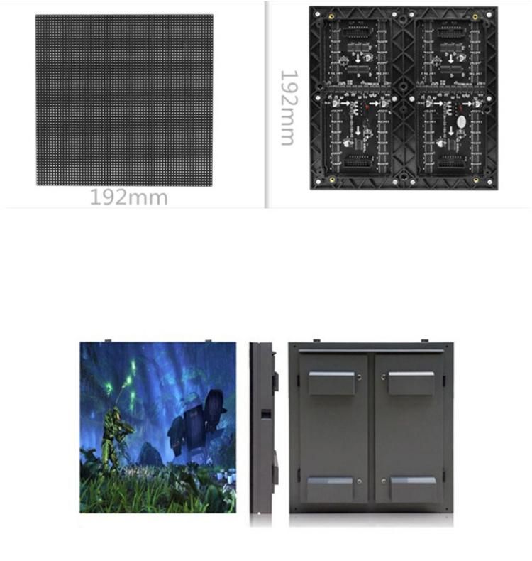 Indoor Advertising Full Color P3/P4/P5 LED Customized Video Screen Panel