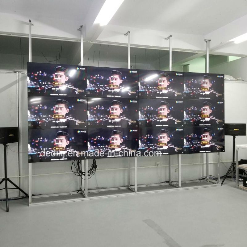 Dedi 49inch 1.8mm Bezel Splicing LCD Video Wall Advertising Player