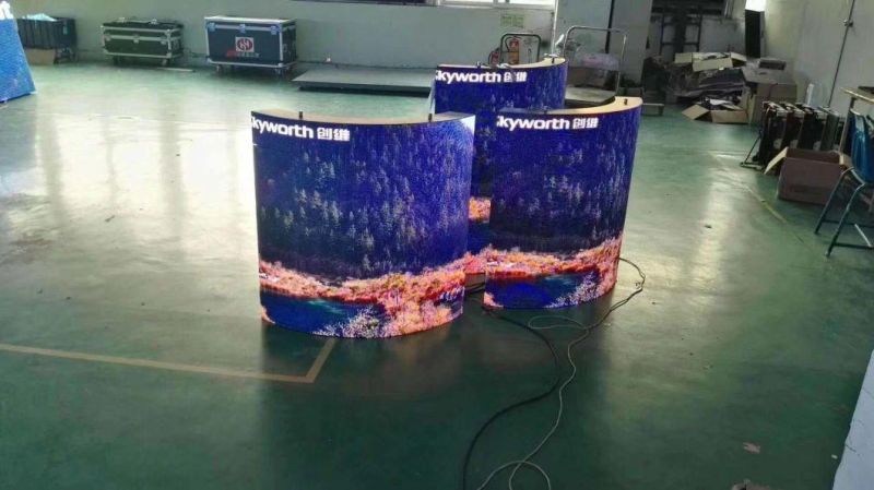 Indoor High Definition P3 P2 Flexible LED Display Screen for Advertising