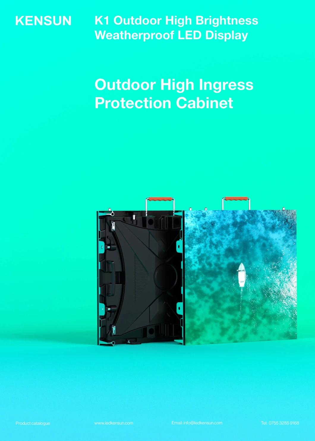 Front Service Outdoor LED Display P3.91 P4.81 Outdoor Frontal Service LED Module Panel