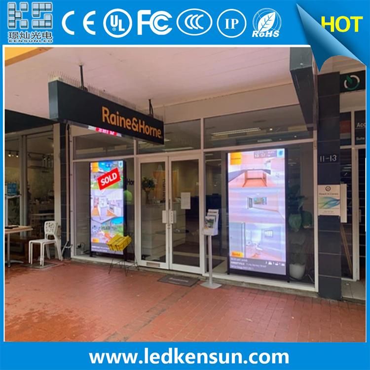 Fixed Installation Indoor High Brightness P2.5 Window Commercial Advertising Retail Shop LED Screen