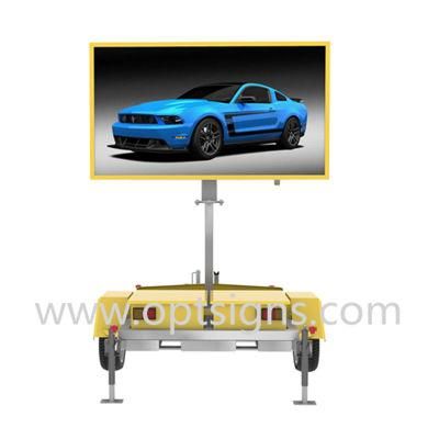 Ce En12966 Trailer Mounted RGB Mobile Advertising LED Displays