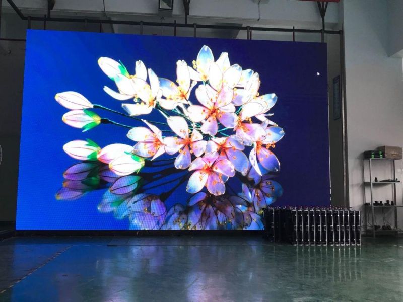 South Africa Outdoor P3.91 Full Color LED Cabinet 500X500mm LED Cabinet Display