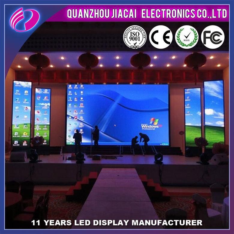 Lightweight Indoor P5 Multicolor Big Back Stage Used LED Screen