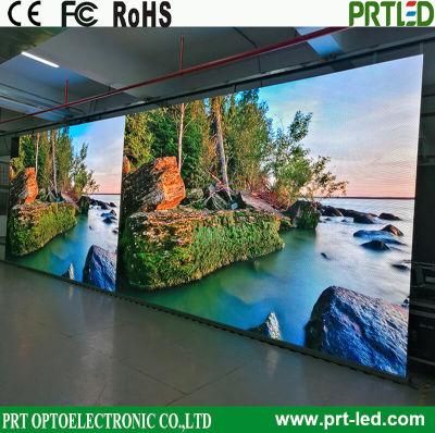 Full Color LED Display Panel, 16: 9 Front Accessed Board, Indoor HD LED Video Wall, (P1.25, P1.56, P1.8 Smart TVs)