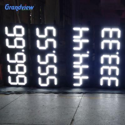 Outdoor 7 Segments LED Display LED Digital Board 12 Inch Display Signs for Gas Station