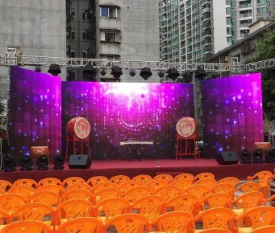 P2.97mm Outdoor High Fresh Rate Stage Background Rental 500mm*500mm LED Display Screen Video Wall Panel