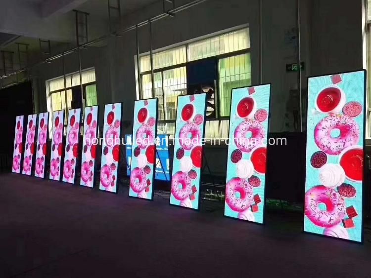 New HD Poster P3 LED Advertising Screen LED Mirror Screen