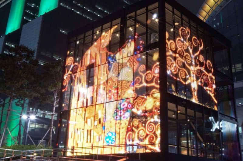 Transparent Indoor Outdoor LED Display P10.4 Pixel