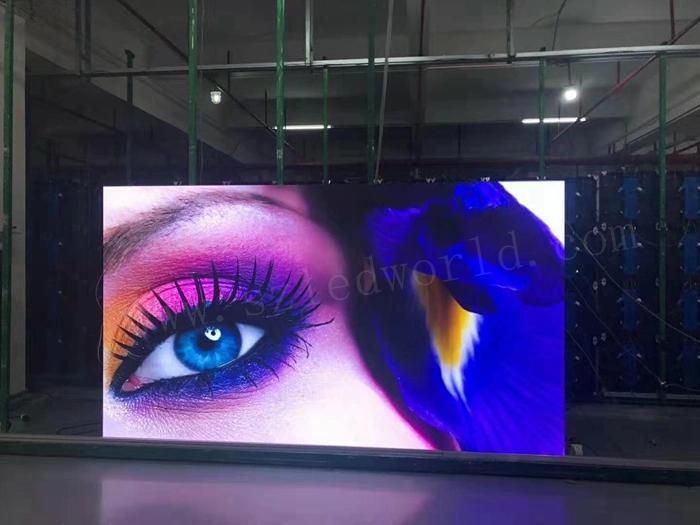 P6 SMD Iron Cabinet LED Display Billboard for Advertising