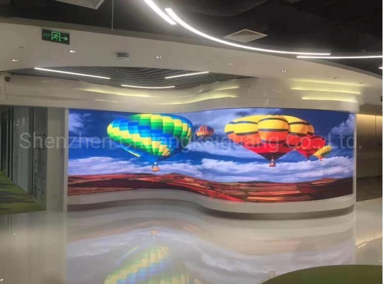 LED Manufacturer P3.91/P4.81/P5.95/P6.25mm Curved LED Display Screen/Outdoor LED Display