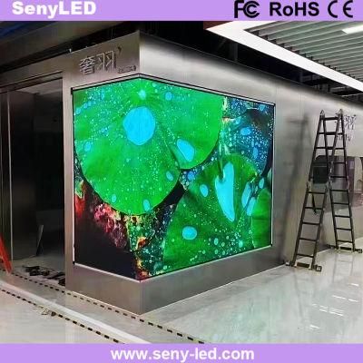 P1.86 Full Color Internal LED Electronic Wall for Video Advertising