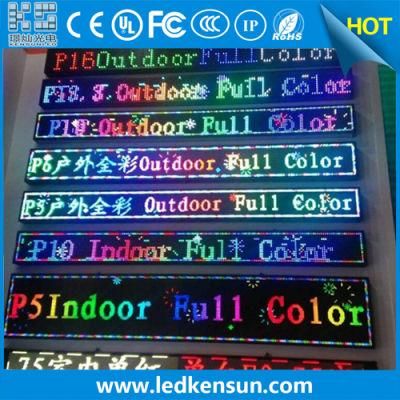 Programmable Message Scrolling P5/P10/P4/P6/P8 Outdoor Full Color LED Display