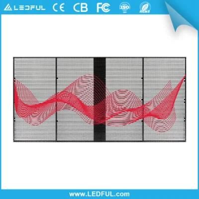 High Resolution LED Panel Display Transparent for Advertising