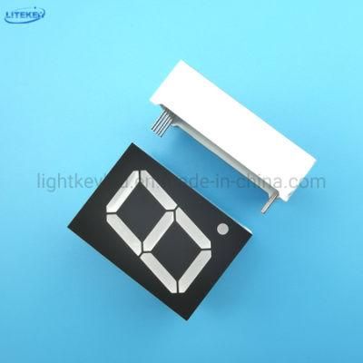 Customized 1 Inch Dual Color 1 Digit 7 Segment LED Display with RoHS