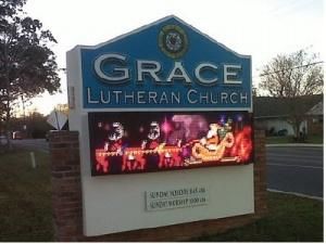 SMD P3.91 Full Color LED Screen for Church Outdoor