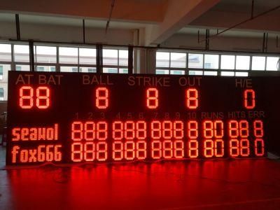 Mono Color Baseball Sport Scores LED Display Screens