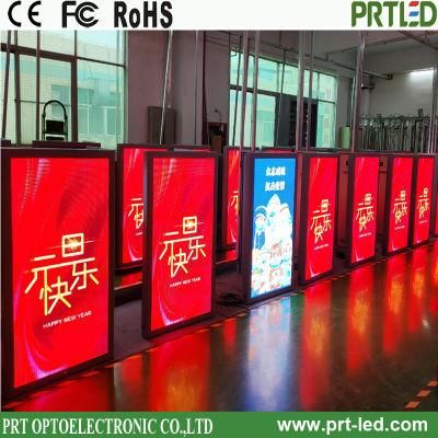 P2.5 Full Color Advertising Programmable LED Sign for Outdoor Street Pole