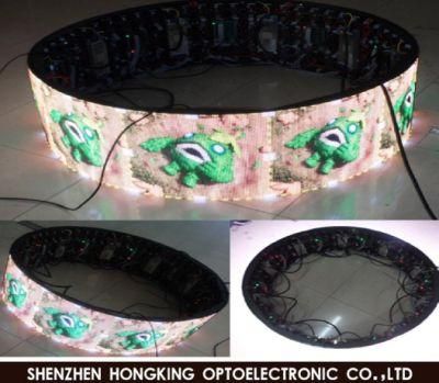 Highest Cost Effective P1.875 P2 P2.5 P3 P4 Soft Flexible Indoor LED Display Module