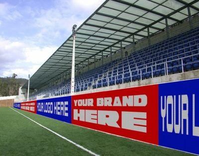 High Resolution Advertising P10 Football Stadium Perimeter LED Banner Display Screen