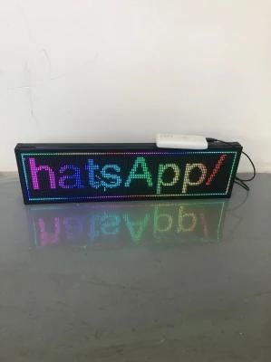 RGB LED Sign for Shop Moving Message Display Factory