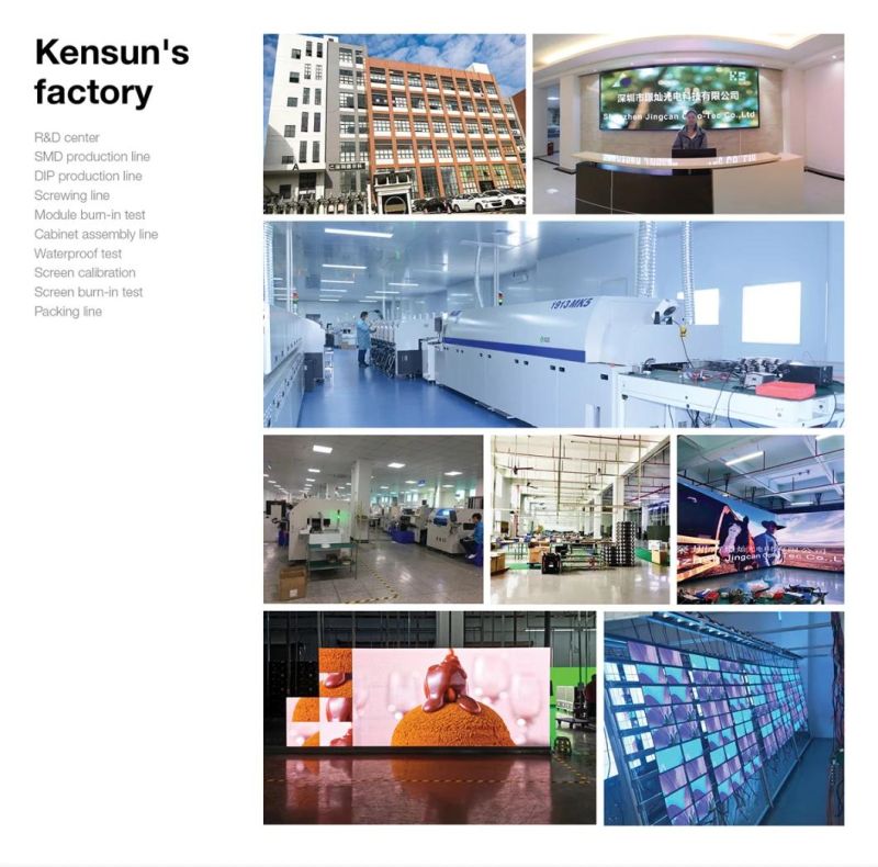 Kensun Highly Customizable Indoor and Outdoor LED Video Display