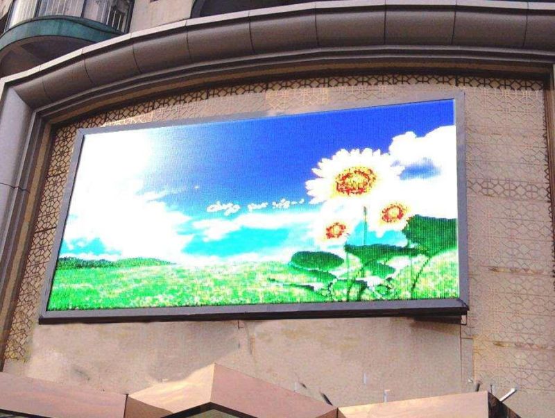 10FT*6FT Outdoor Waterproof P10 LED Advertising Display Signboard