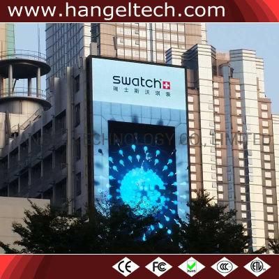 P10mm Outdoor Waterproof IP67 High Brightness LED Advertising Display