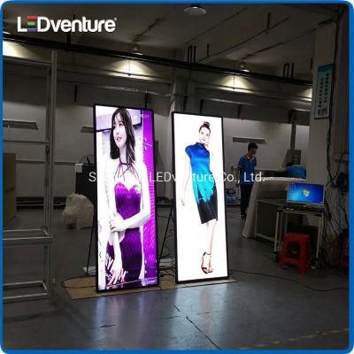 P2.5 Indoor Advertising Aluminum LED Poster