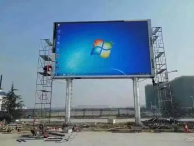 300W / M&sup2; RoHS Approved Fws Die-Casting Aluminum Case Billboard LED Display