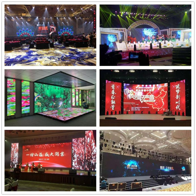 P3.91 Digital Screen Module Stage Background Video Advertising LED Display