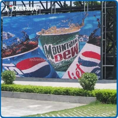 Outdoor P4.81 Rental Aluminum Advertising Screen LED Display Board