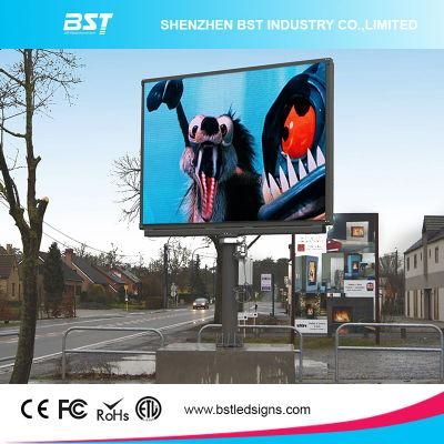 Waterproof P6 Outdoor Advertising LED Display 1r1g1b, LED Video Display Board