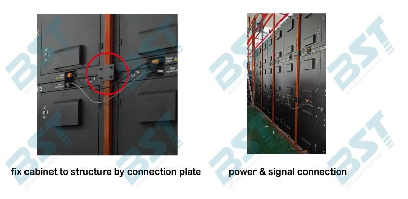 IP65 Waterproof RGB P6 Outdoor Advertising LED Display Screen Self Regulation Brightness