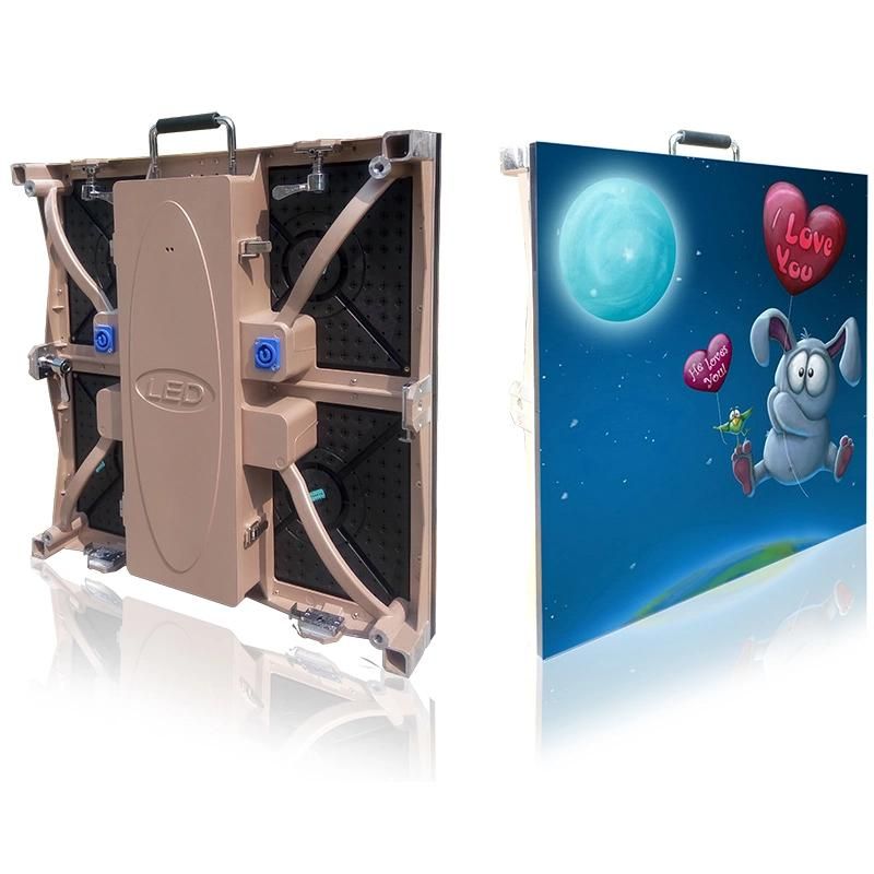 P2.976 Fast Assemble Cabinet Display Screen for Adverting Using