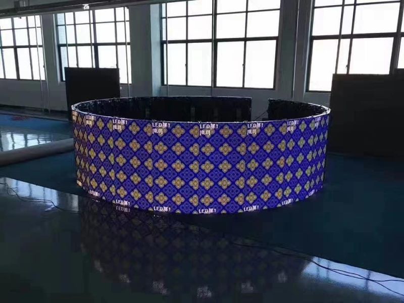 Indoor P3.91 P4.81 Flexible Cuved LED Display for Stage