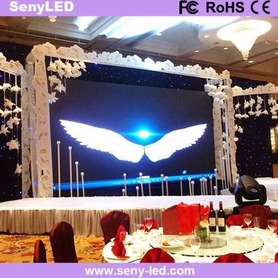 High-End Hotel Banquet Hall Electronic LED Background Wall Factory