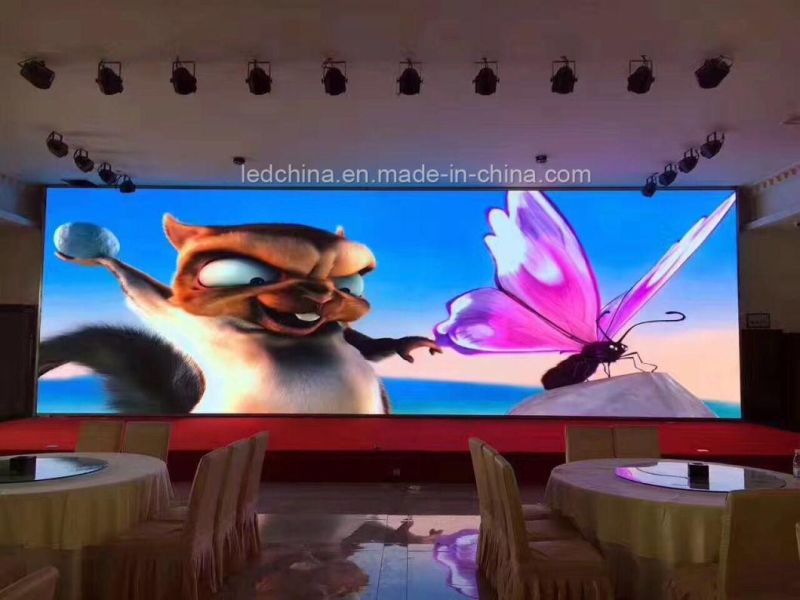 Vivid TV Display Panel Indoor LED Advertising Screen