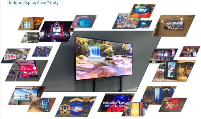 Full Color LED Display P4 Indoor Screen Video Wall for Advertising