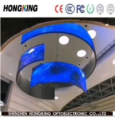 Advertising P2 P2.5 P3 P4 Creative Cylinder LED Display Flexible Soft LED Screen Module