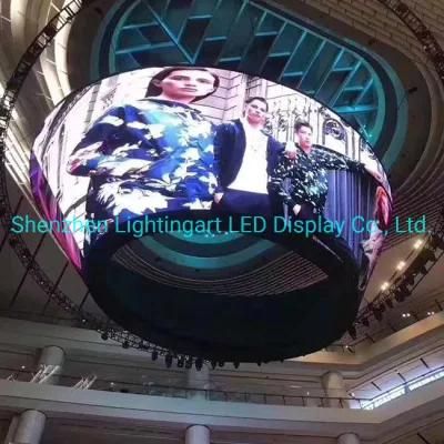 Customized Soft Flexible P1.875 P2 P2.5 P3 P4 Indoor LED Flexible Screen